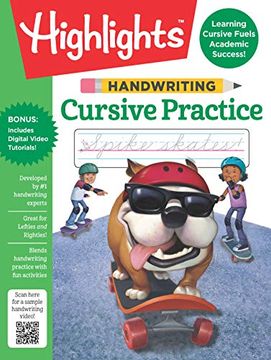 portada Handwriting: Cursive Practice (Highlights(Tm) Handwriting Practice Pads) (in English)