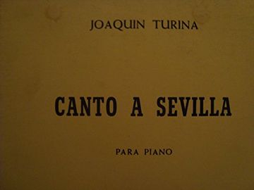 portada Canto a Sevilla (Para Piano)