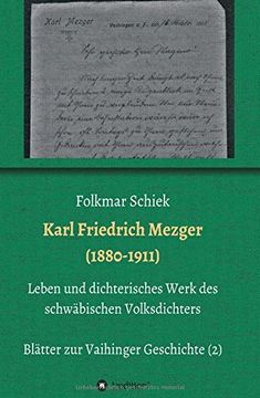portada Karl Friedrich Mezger (1880-1911) (German Edition)
