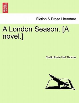 portada a london season. [a novel.] (in English)