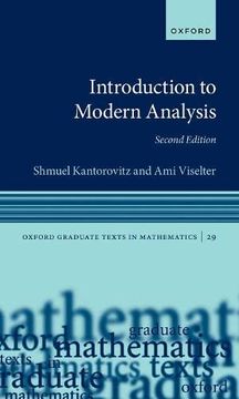 portada Introduction to Modern Analysis (en Inglés)