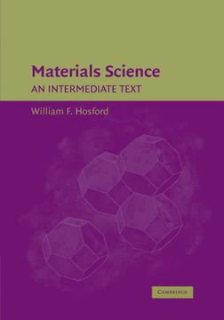 portada Materials Science: An Intermediate Text (en Inglés)