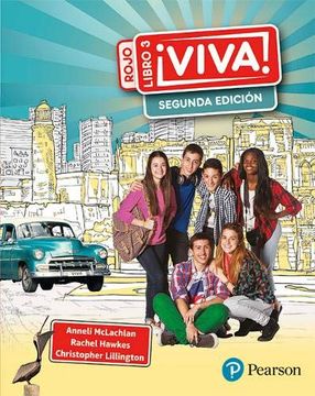 portada Viva! Segunda Edicion: Viva 3 Rojo Student Book Segunda Edicion 