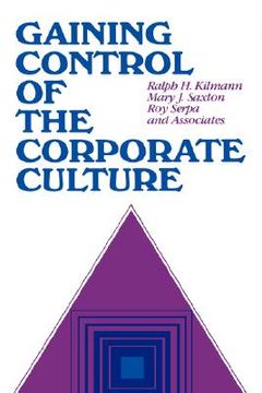 portada gaining control of the corporate culture (en Inglés)