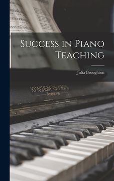 portada Success in Piano Teaching (en Inglés)