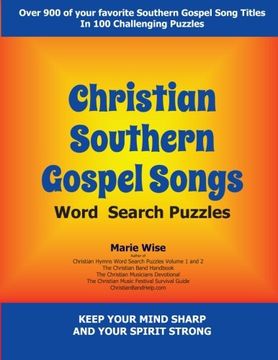 portada Christian Southern Gospel Songs Wordsearch Puzzles: Keep Your Mind Sharp and Your Spirit Strong