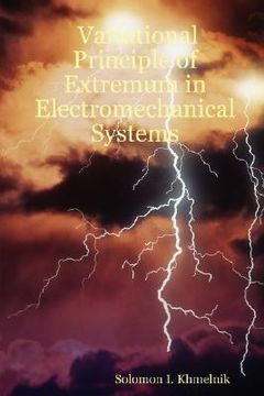 portada variational principle of extremum in electromechanical systems (en Inglés)