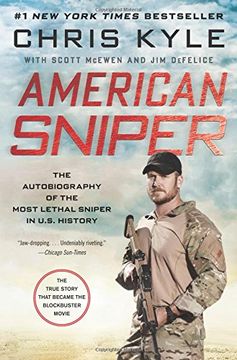 portada American Sniper: The Autobiography of the Most Lethal Sniper in U. Sn Military History (en Inglés)
