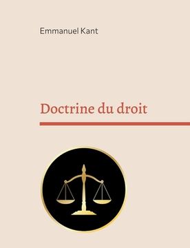 portada Doctrine du droit (en Francés)