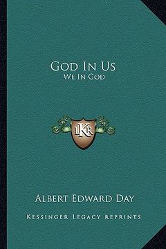 portada god in us: we in god (in English)