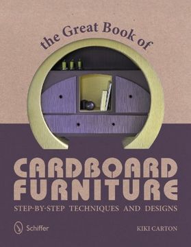portada the great book of cardboard furniture: step-by-step techniques and designs (en Inglés)