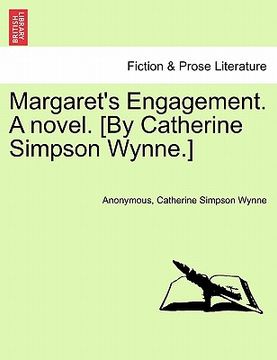 portada margaret's engagement. a novel. [by catherine simpson wynne.]