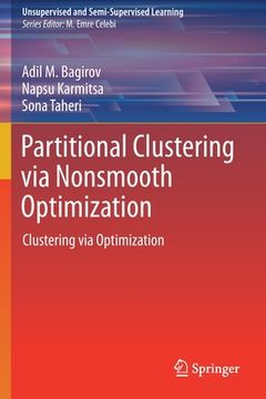 portada Partitional Clustering Via Nonsmooth Optimization: Clustering Via Optimization (en Inglés)