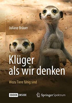 portada Klüger als wir Denken: Wozu Tiere Fähig Sind (in German)