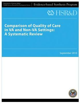 portada Comparison of Quality of Care in VA and Non-VA Settings: A Systematic Review (in English)