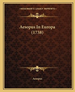 portada Aesopus In Europa (1738)