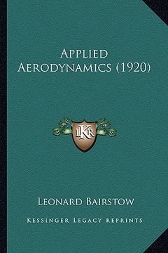 portada applied aerodynamics (1920) (en Inglés)