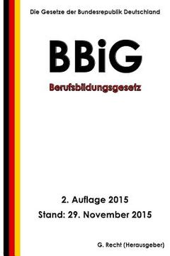 portada Berufsbildungsgesetz (BBiG), 2. Auflage 2015 (en Alemán)