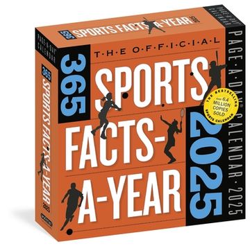 portada Official 365 Sports Facts-A-Year Page-A-Day Calendar 2025: Triva, Record-Breaking Feats, Come From Behind Wins & Quotes (en Inglés)