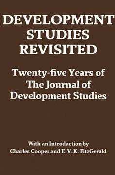 portada development studies revisited: twenty-five years of the journal of development studies (in English)