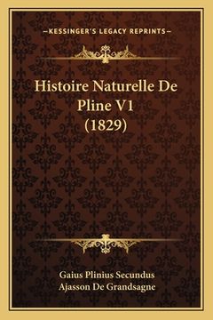 portada Histoire Naturelle De Pline V1 (1829) (en Francés)