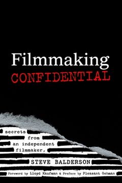 portada Filmmaking Confidential (en Inglés)