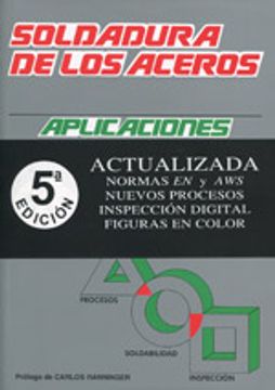 portada Soldadura de los aceros: Aplicaciones 5ed 