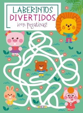 portada Laberintos Divertidos con Pegatinas (in Spanish)