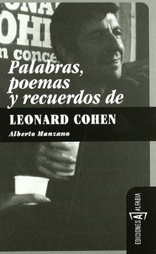 portada Palabras, Poemas y Recuerdos de Leonard Cohen