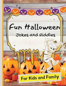 portada Fun Halloween Jokes and Riddles for Kids and Family (en Inglés)