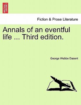 portada annals of an eventful life ... third edition. (en Inglés)