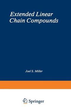 portada Extended Linear Chain Compounds: Volume 2 (en Inglés)