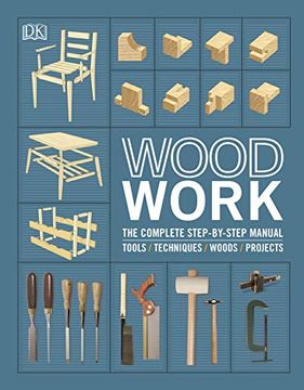 portada Woodwork: The Complete Step-By-Step Manual (Dk) (in English)