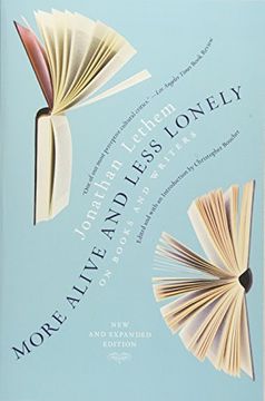portada More Alive and Less Lonely: On Books and Writers 