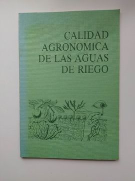 portada Calidad Agronómica Aguas de Riego.