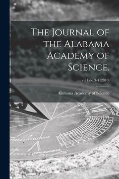 portada The Journal of the Alabama Academy of Science.; v.81: no.3-4 (2010)
