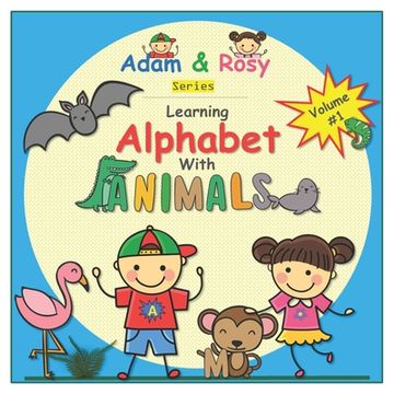 portada Learning Alphabet With Animals (en Inglés)