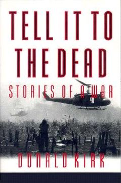 portada tell it to the dead: stories of a war (en Inglés)