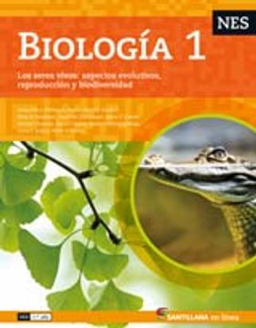 portada Biologia 1 los Seres Vivos Aspesctos Evolutivos Reproduccion y Biodiversidad