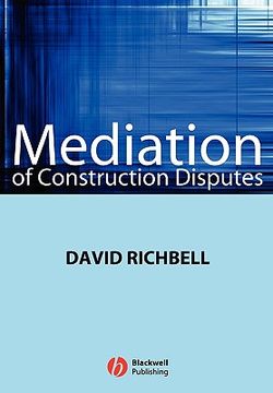 portada mediation of construction disputes