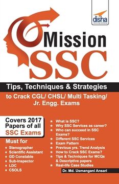 portada Mission SSC - Tips, Techniques & Strategies to Crack CGL/ CHSL/ Multi Tasking/ Jr. Engg. Exams (en Inglés)