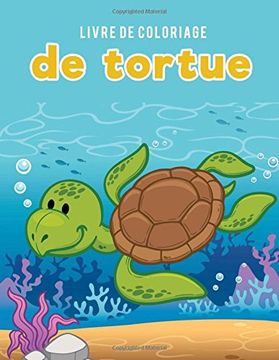 portada Livre de coloriage de tortue