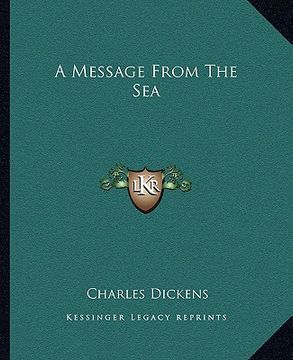 portada a message from the sea (en Inglés)