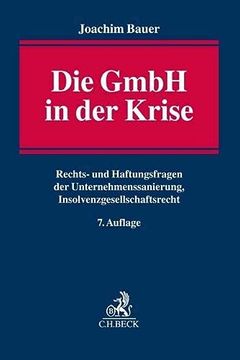 portada Die Gmbh in der Krise (en Alemán)