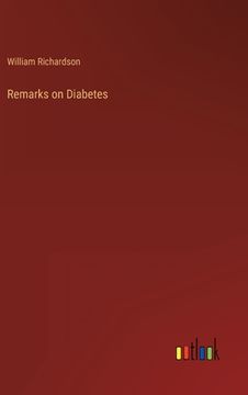portada Remarks on Diabetes (in English)