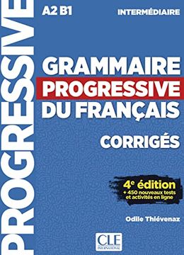 portada Grammaire Progressive du Français, Niveau Intermédiaire. Lösungsheft + Online