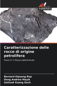 portada Caratterizzazione delle rocce di origine petrolifera (en Italiano)