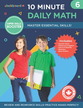 portada 10 Minute Daily Math Grade 6