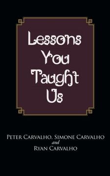 portada Lessons you Taught us (en Inglés)