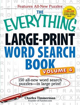 the everything large-print word search book, volume 4